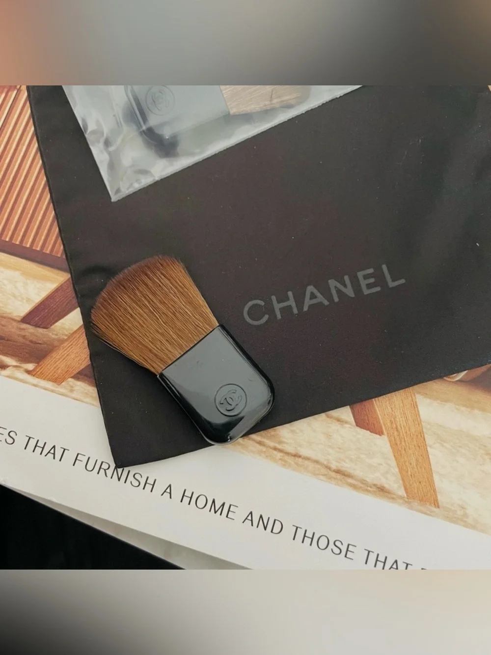 Chanel 3 Mini Brush Bundle +Pouch